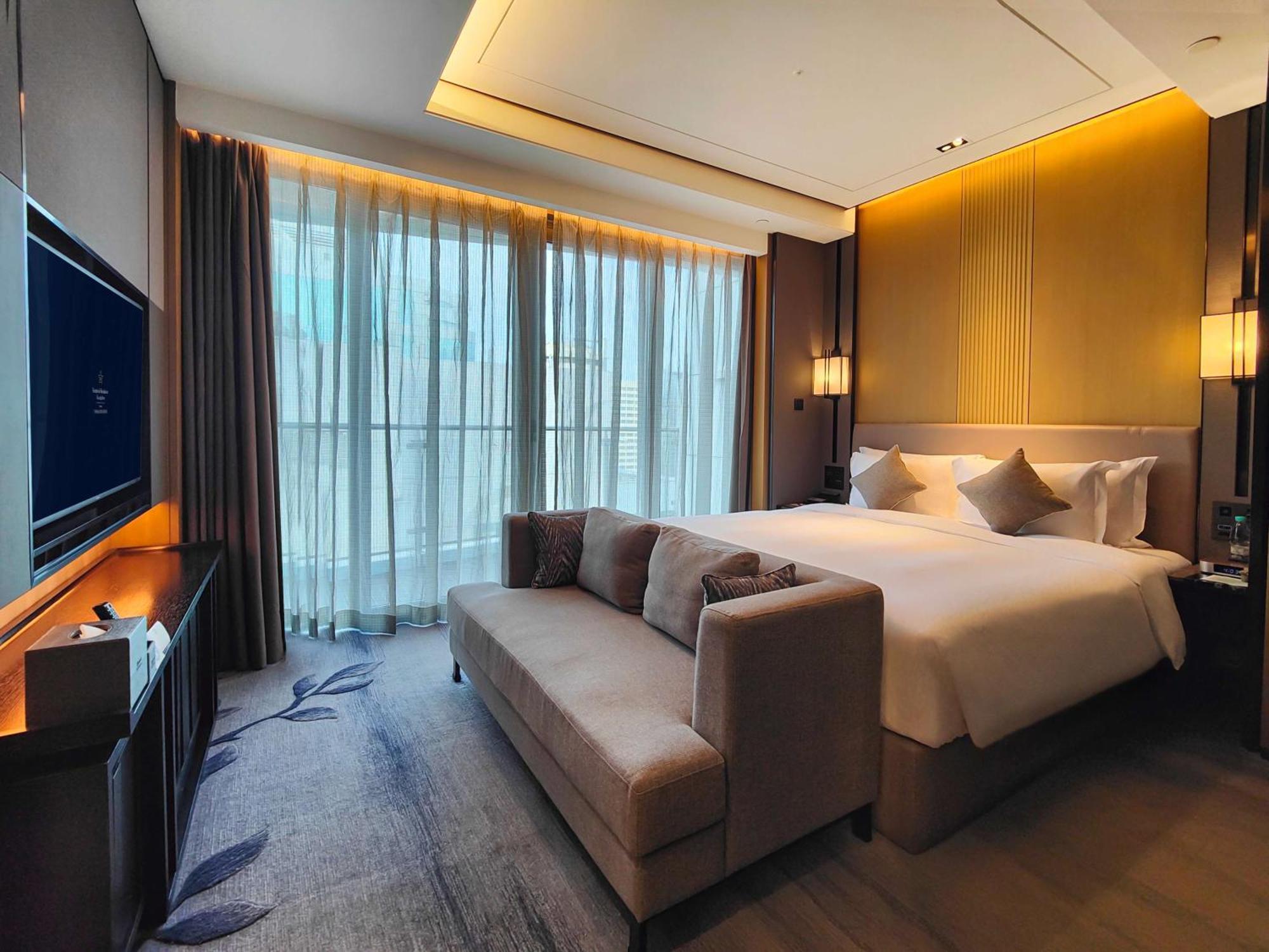 Kempinski Residences Guangzhou - Free Shuttle Between Hotel And Exhibition Center During Canton Fair & Exhibitor Registration Counter Exterior foto